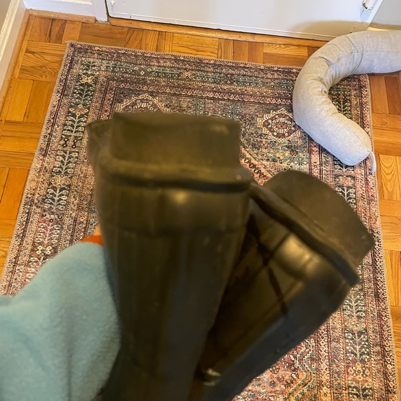 Hunter Tall Rain Boots- size 9 -Black - Picture 6 of 10